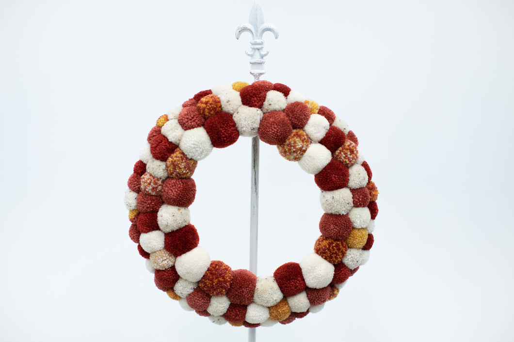 Pom-Pom Wreath