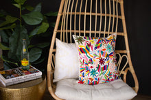Load image into Gallery viewer, Otomi Square Embroidery Pillow-Extra Large